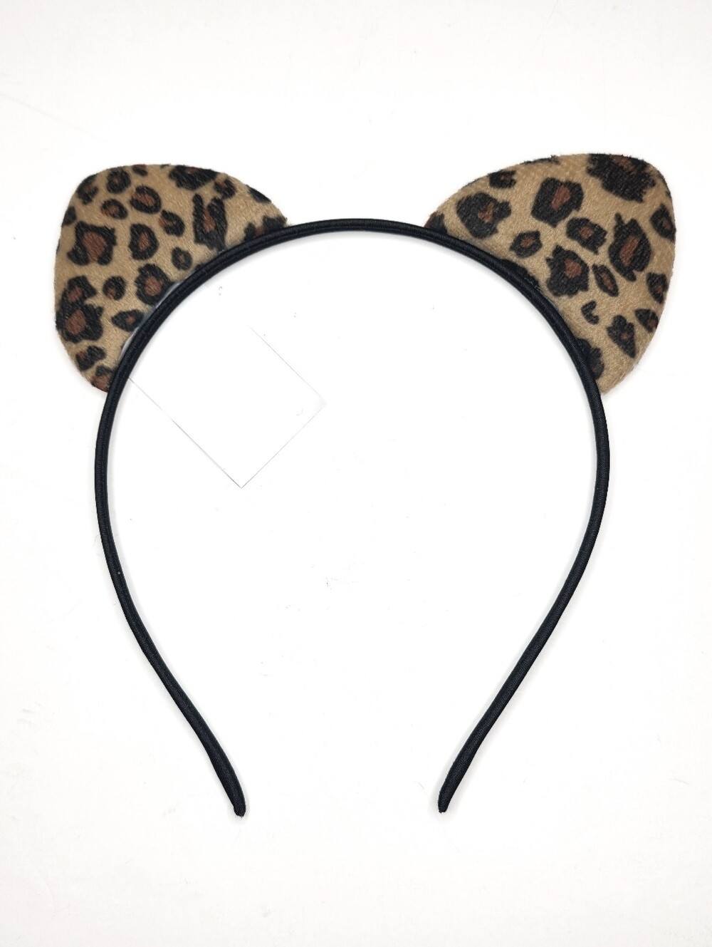 Cat Ears Black Headband Leopard Animal Print Halloween Costume Hair Accessories